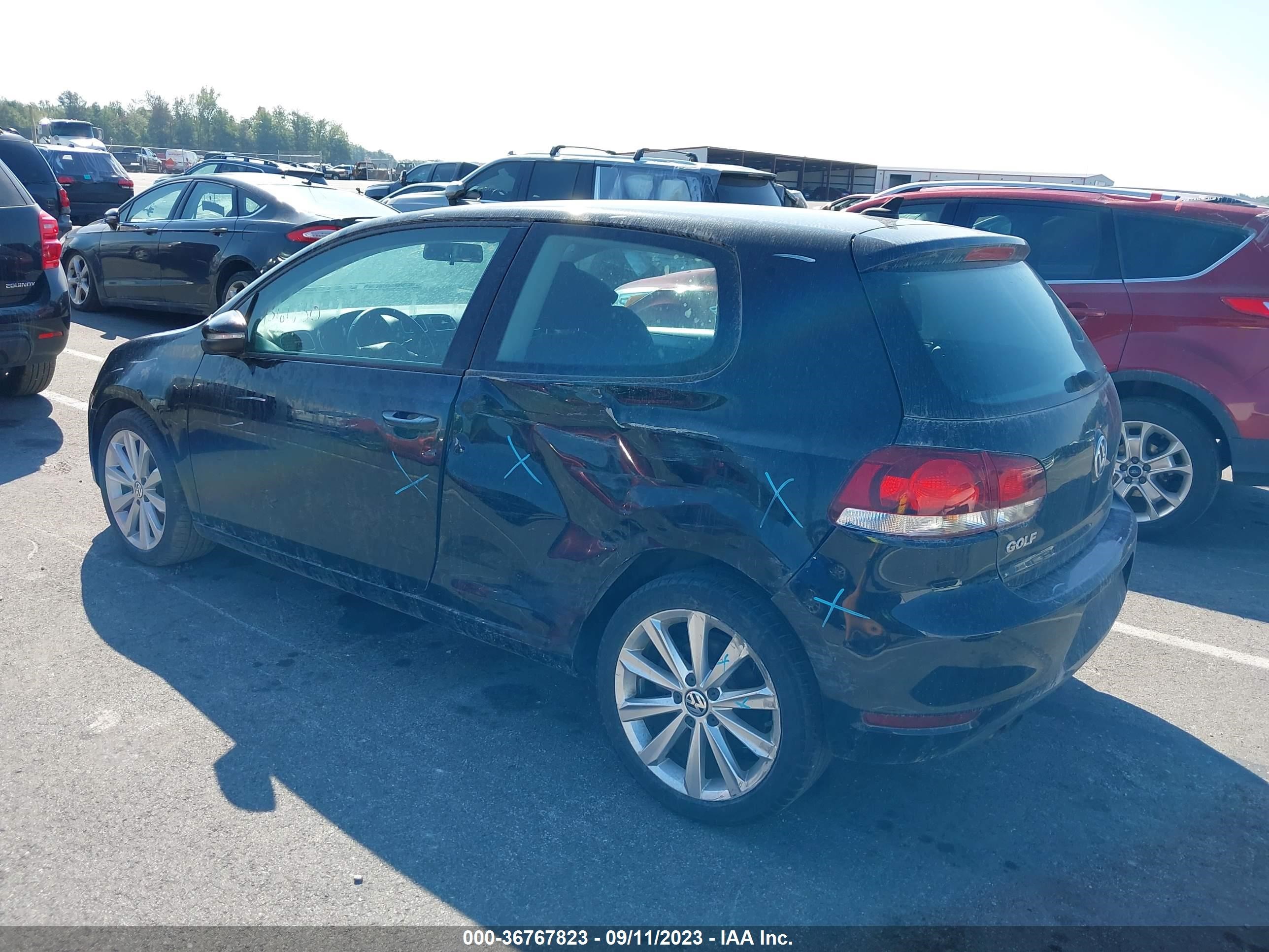 Photo 2 VIN: WVWBM7AJ9DW027164 - VOLKSWAGEN GOLF 