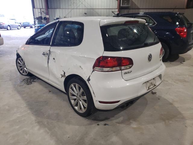 Photo 2 VIN: WVWBM7AJXCW242924 - VOLKSWAGEN GOLF 