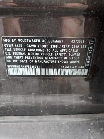 Photo 12 VIN: WVWBN7AN1FE825781 - VOLKSWAGEN CC 