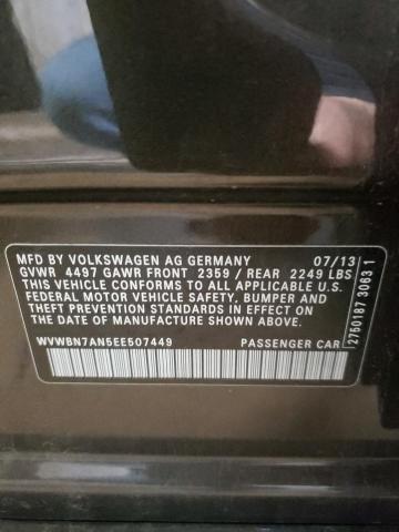 Photo 9 VIN: WVWBN7AN5EE507449 - VOLKSWAGEN PASSAT 