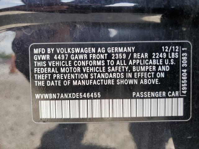 Photo 11 VIN: WVWBN7ANXDE546455 - VOLKSWAGEN CC 