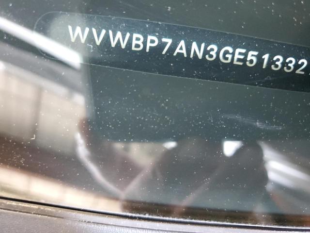 Photo 11 VIN: WVWBP7AN3GE513327 - VOLKSWAGEN PASSAT 