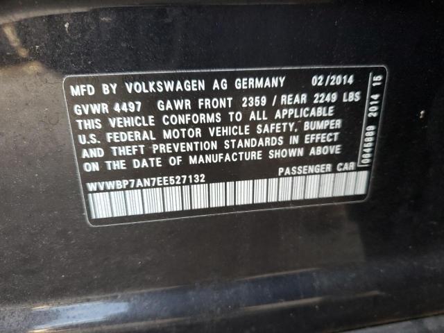 Photo 11 VIN: WVWBP7AN7EE527132 - VOLKSWAGEN PASSAT 