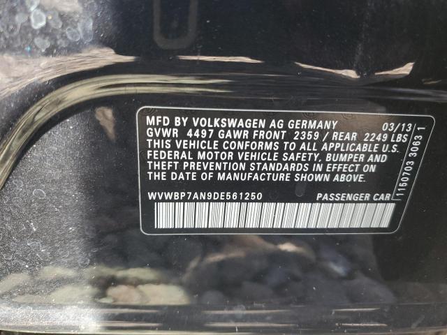 Photo 11 VIN: WVWBP7AN9DE561250 - VOLKSWAGEN CC 