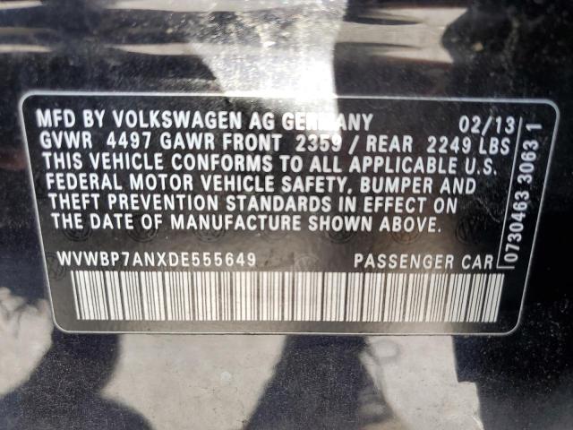 Photo 11 VIN: WVWBP7ANXDE555649 - VOLKSWAGEN CC 