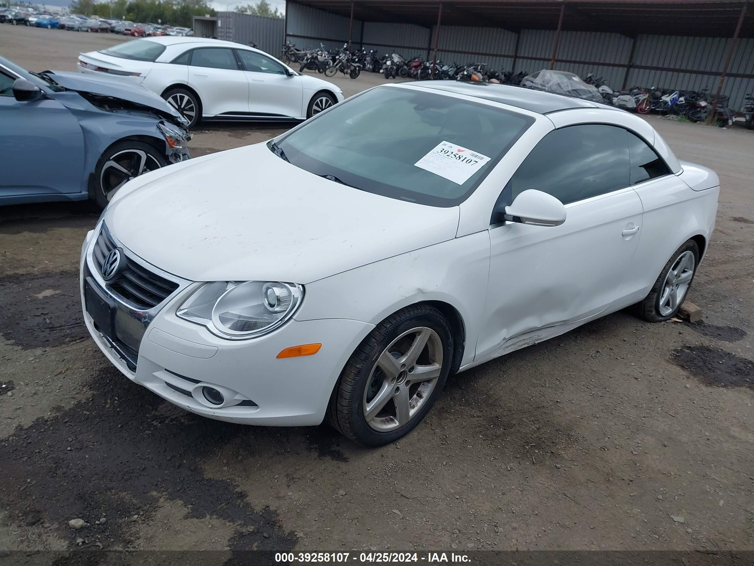 Photo 1 VIN: WVWCA71F87V038238 - VOLKSWAGEN EOS 