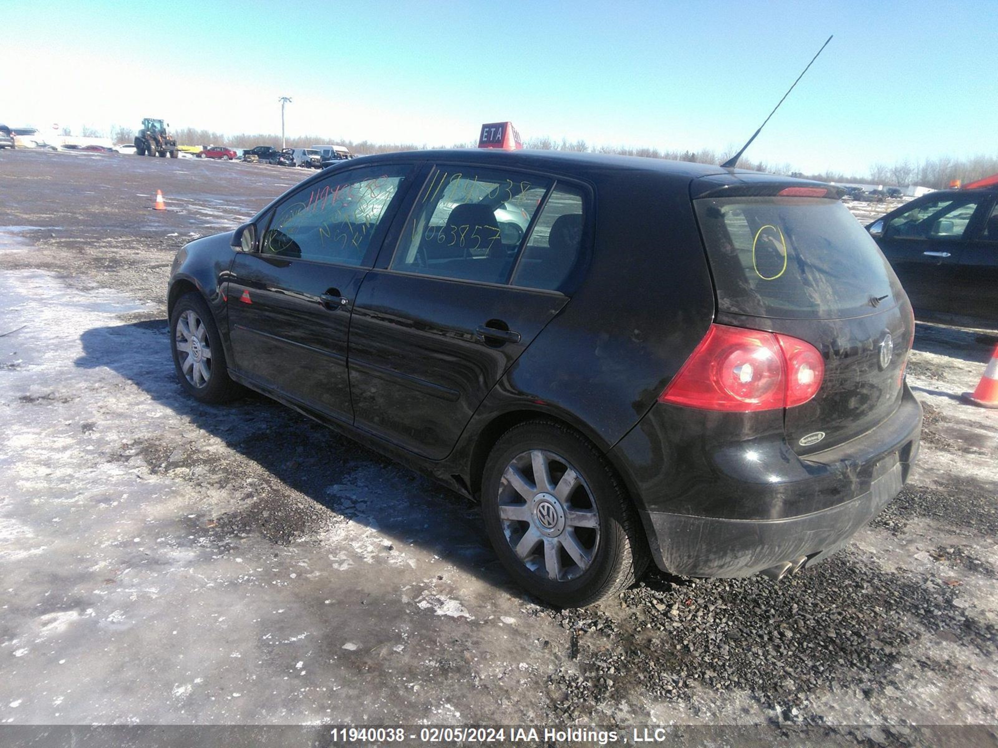 Photo 2 VIN: WVWCA71K49W063857 - VOLKSWAGEN GOLF 