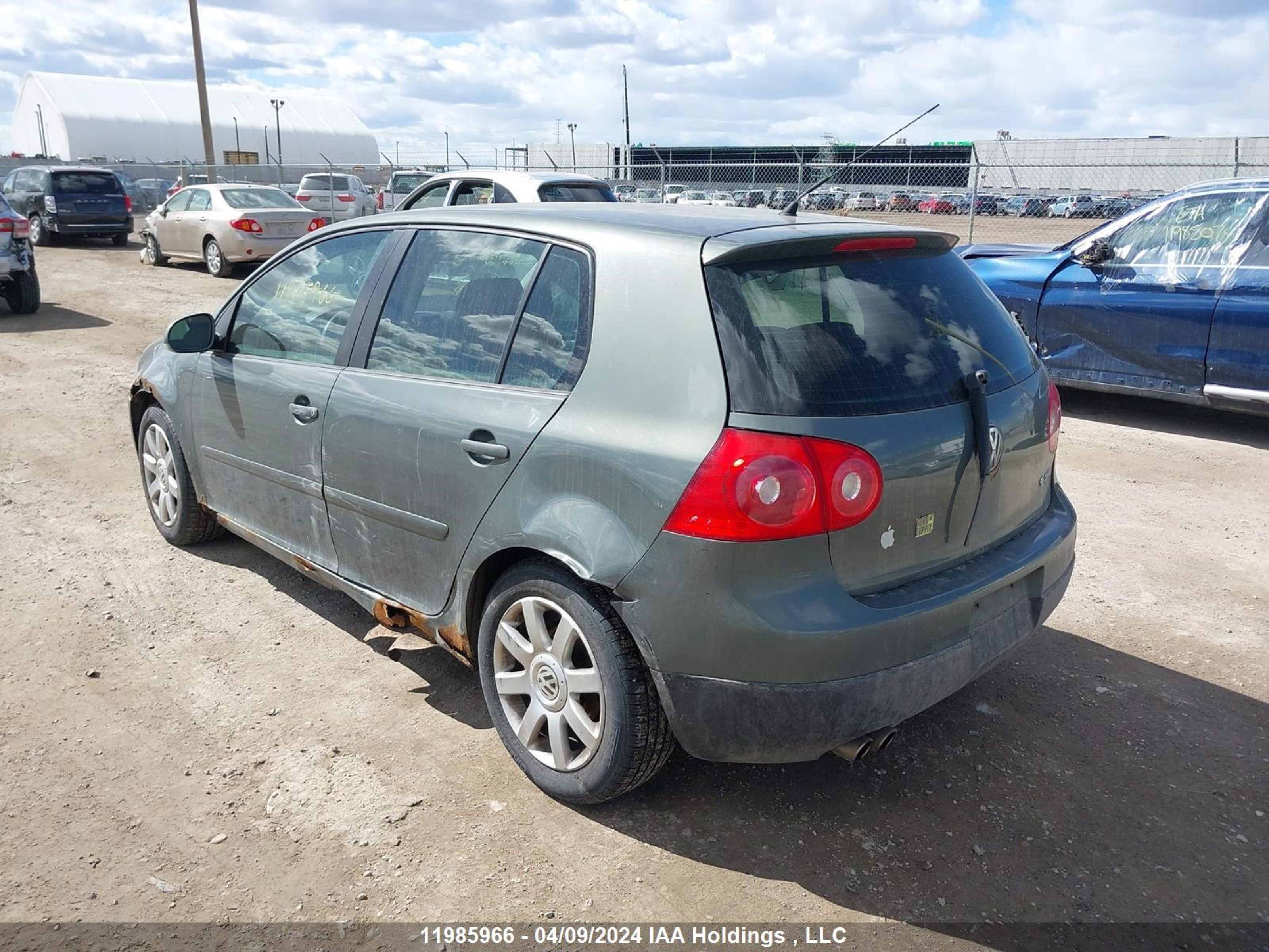 Photo 2 VIN: WVWCR71K37W281892 - VOLKSWAGEN GOLF 