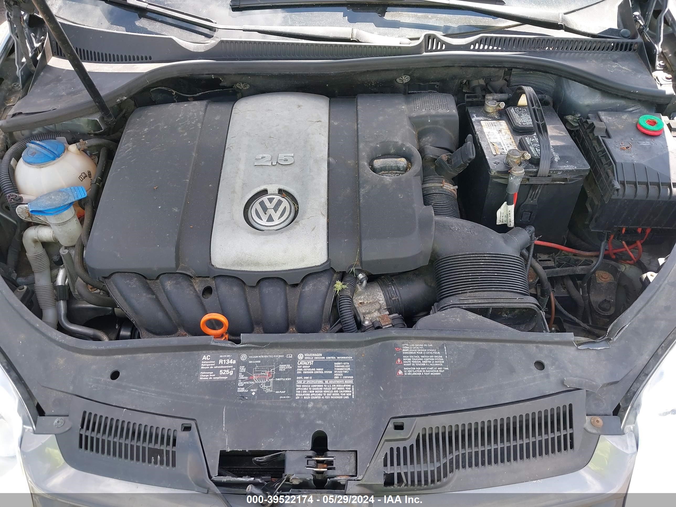 Photo 9 VIN: WVWCS71K27W216276 - VOLKSWAGEN GOLF 