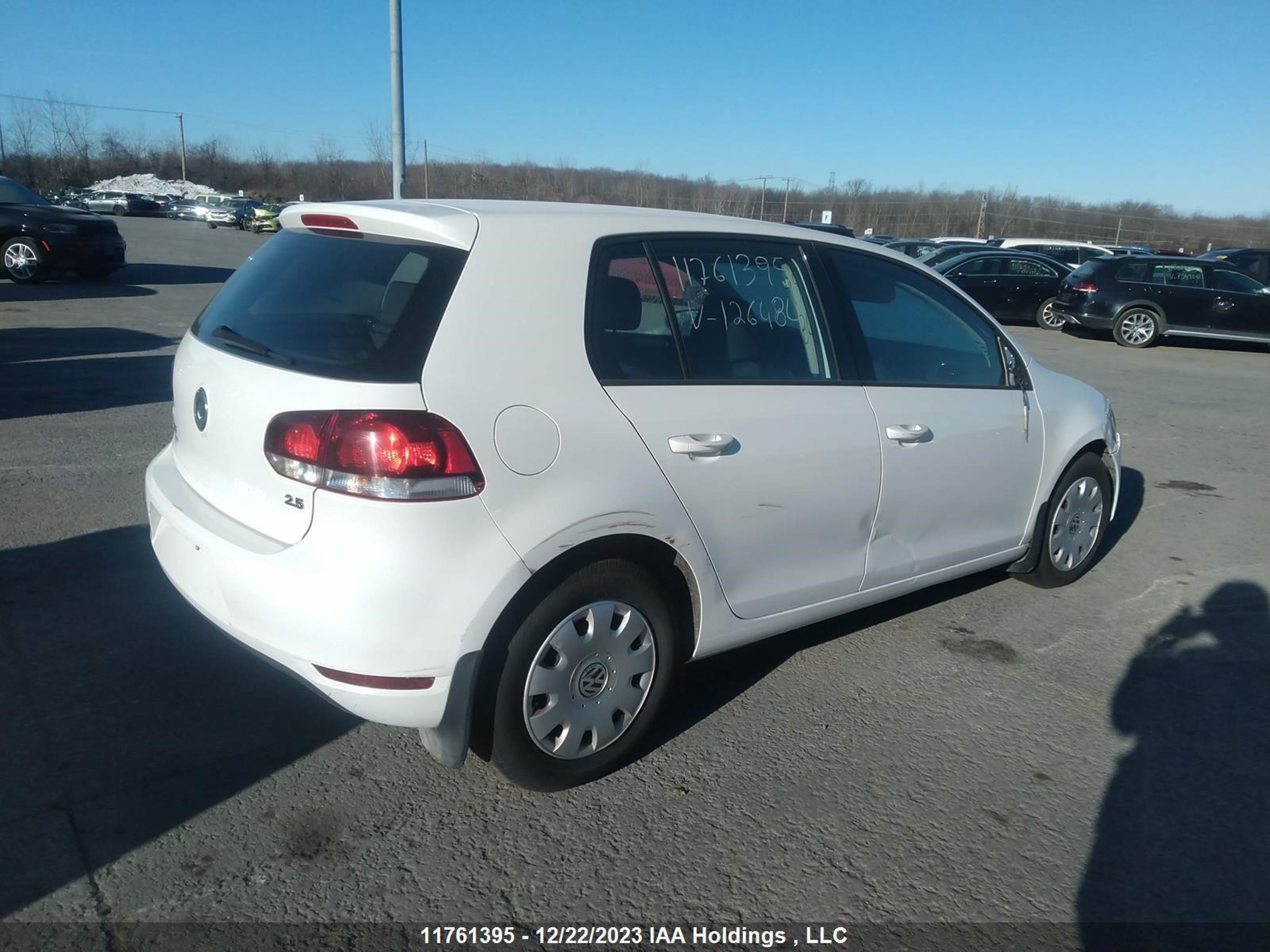 Photo 3 VIN: WVWDA7AJ7CW126484 - VOLKSWAGEN GOLF 