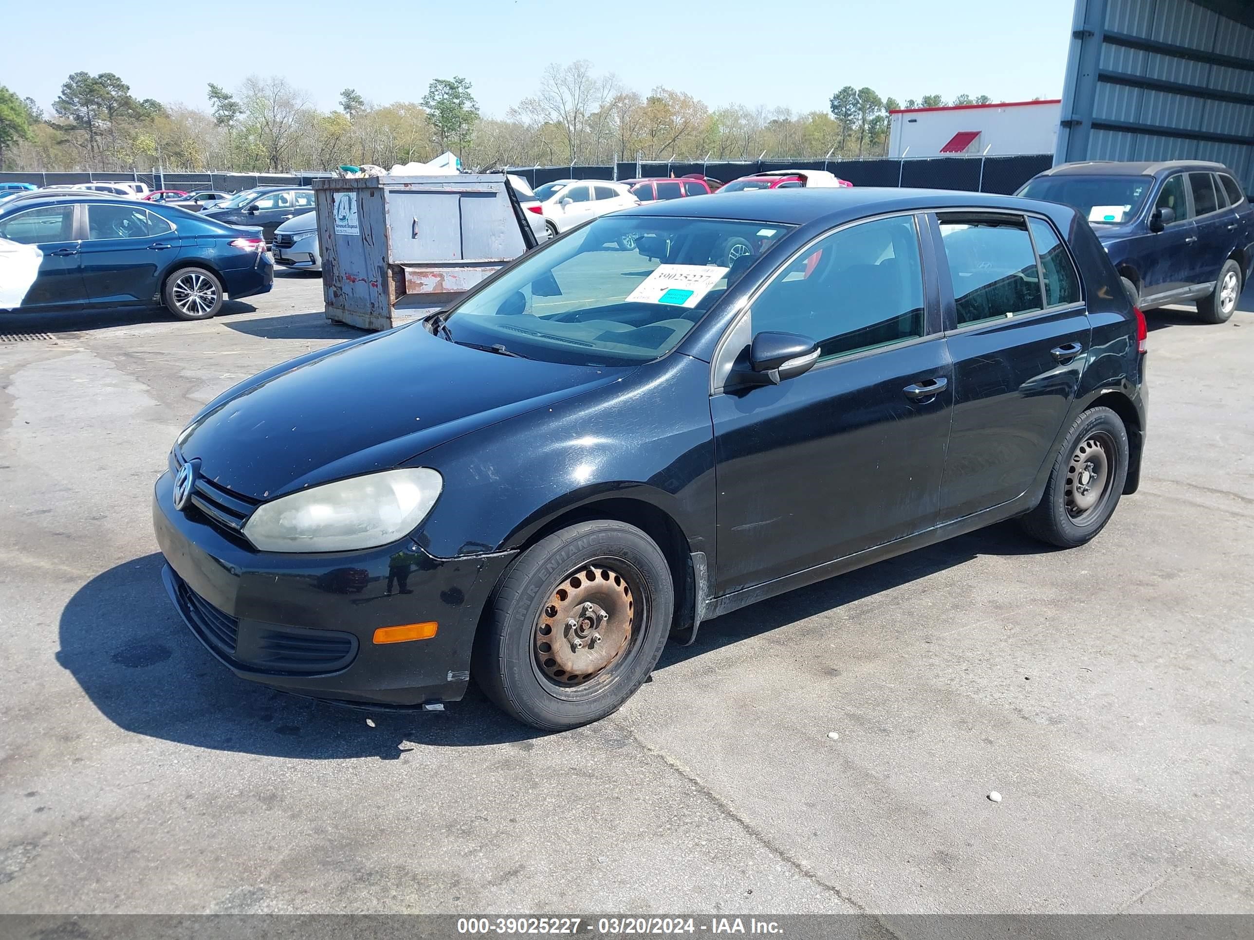 Photo 1 VIN: WVWDA7AJXAW314171 - VOLKSWAGEN GOLF 