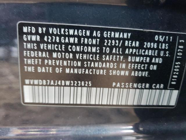 Photo 9 VIN: WVWDB7AJ4BW323625 - VOLKSWAGEN GOLF 