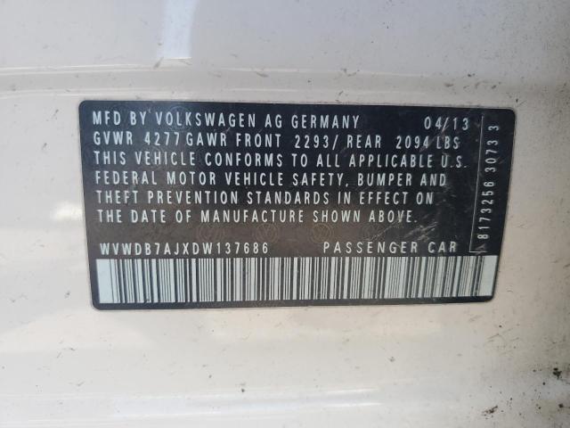 Photo 11 VIN: WVWDB7AJXDW137686 - VOLKSWAGEN GOLF 