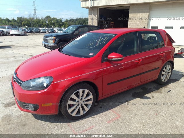 Photo 1 VIN: WVWDM7AJ3CW290743 - VOLKSWAGEN GOLF 