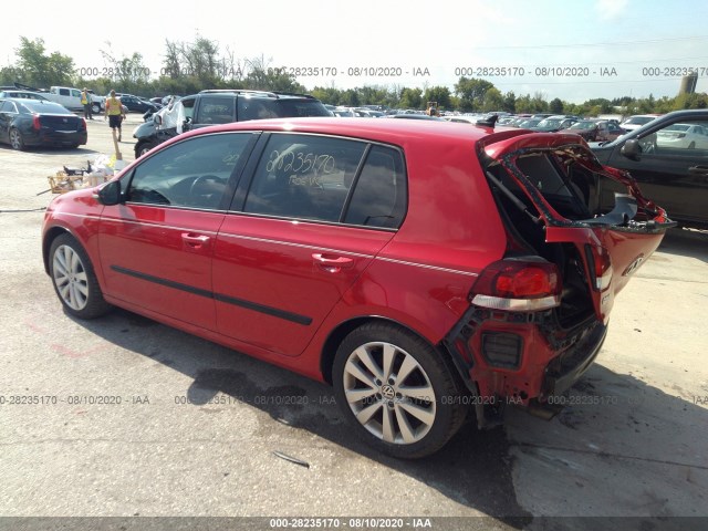 Photo 2 VIN: WVWDM7AJ3CW290743 - VOLKSWAGEN GOLF 