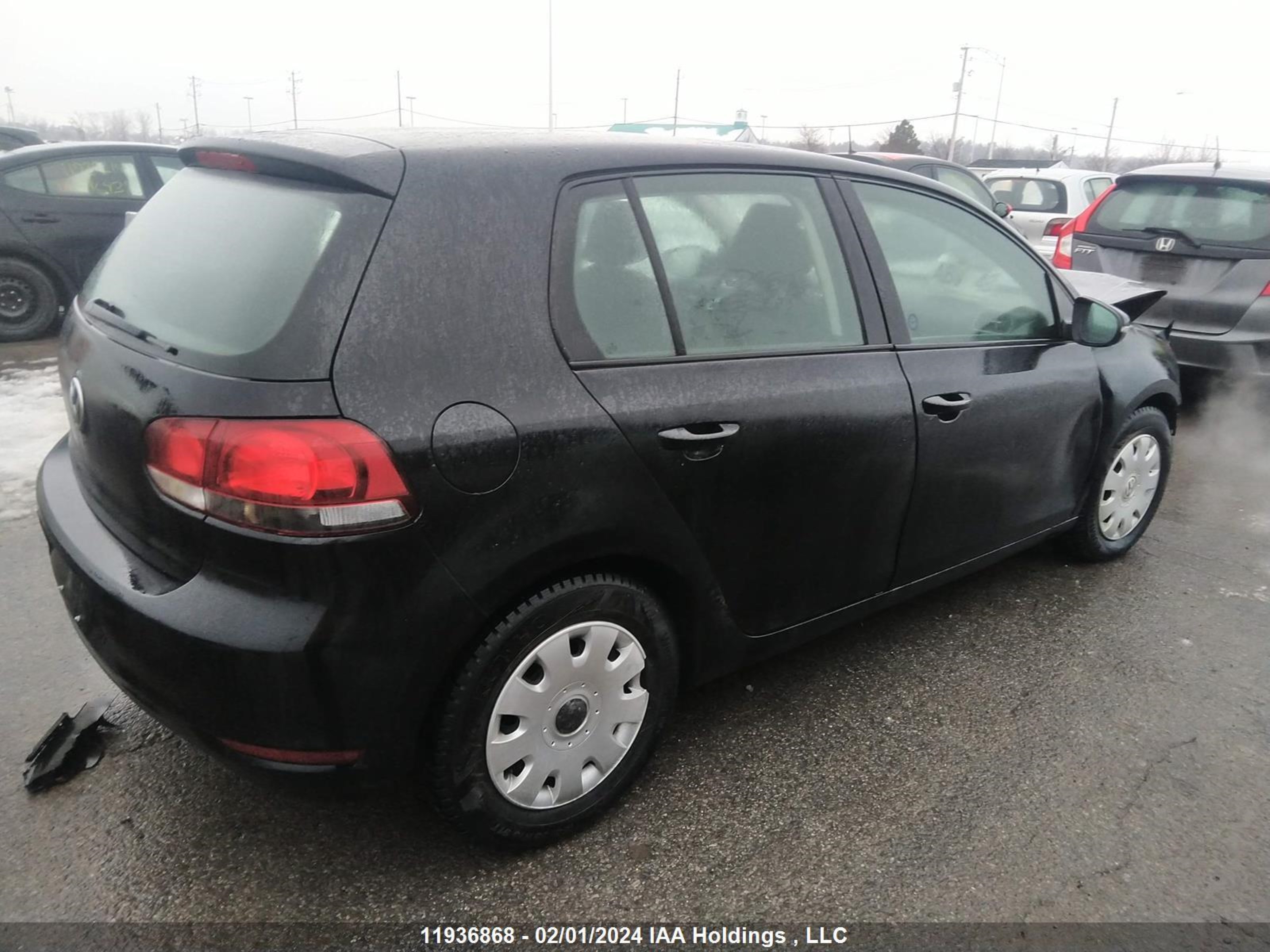 Photo 3 VIN: WVWDM7AJ8CW323557 - VOLKSWAGEN GOLF 