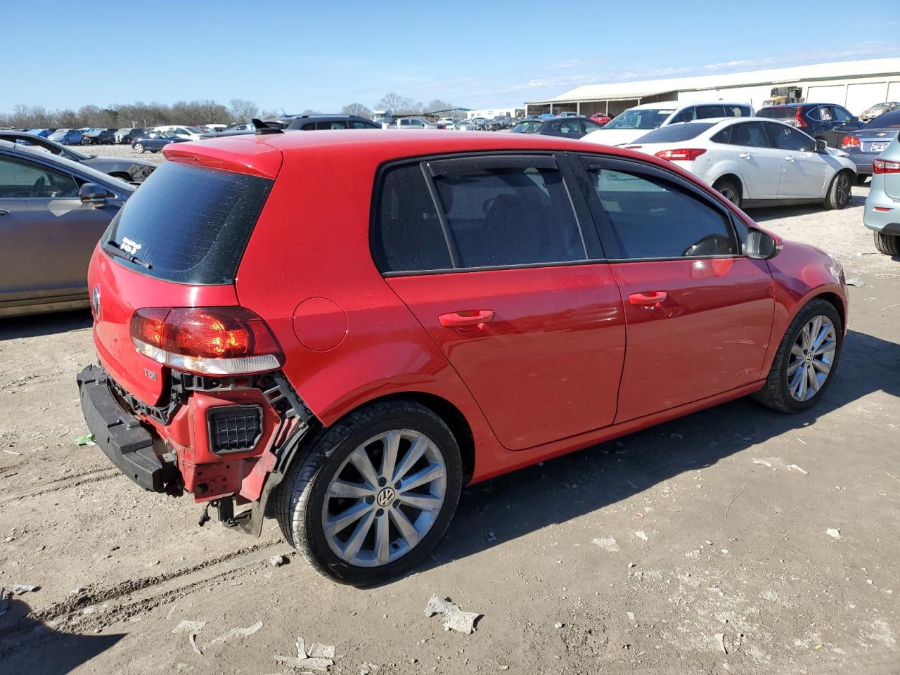 Photo 2 VIN: WVWDM7AJ9CW286552 - VOLKSWAGEN GOLF 