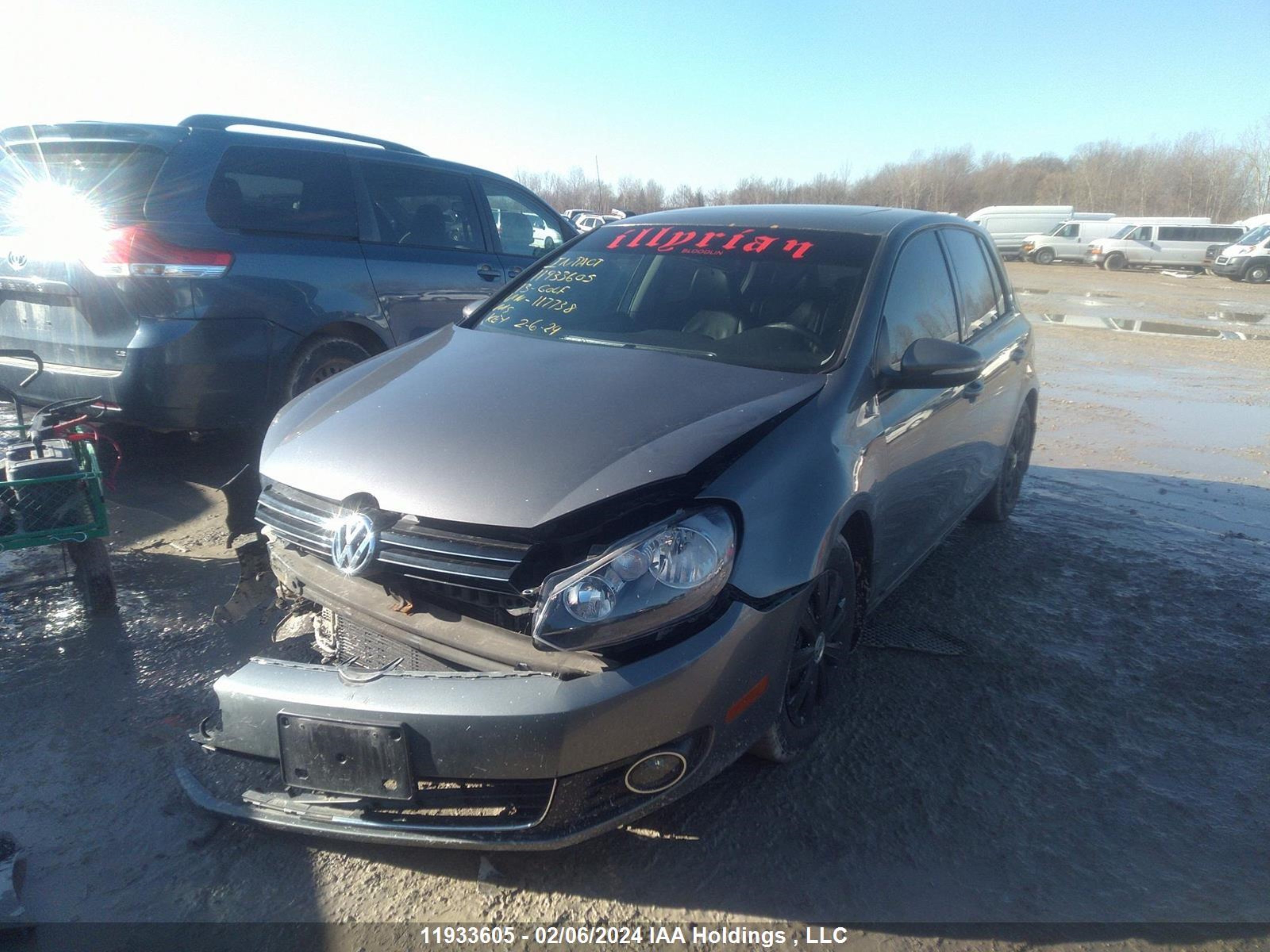 Photo 1 VIN: WVWDM7AJXDW117738 - VOLKSWAGEN GOLF 