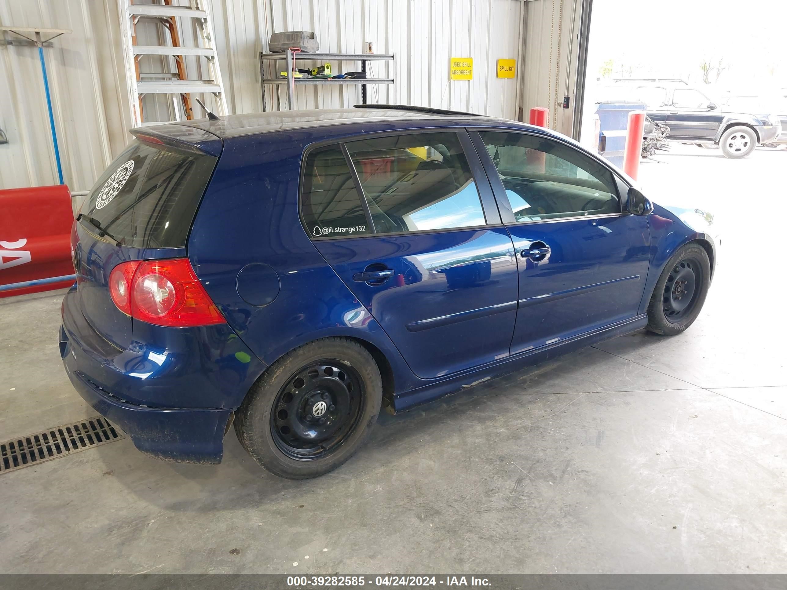 Photo 3 VIN: WVWDR71K27W078934 - VOLKSWAGEN GOLF 