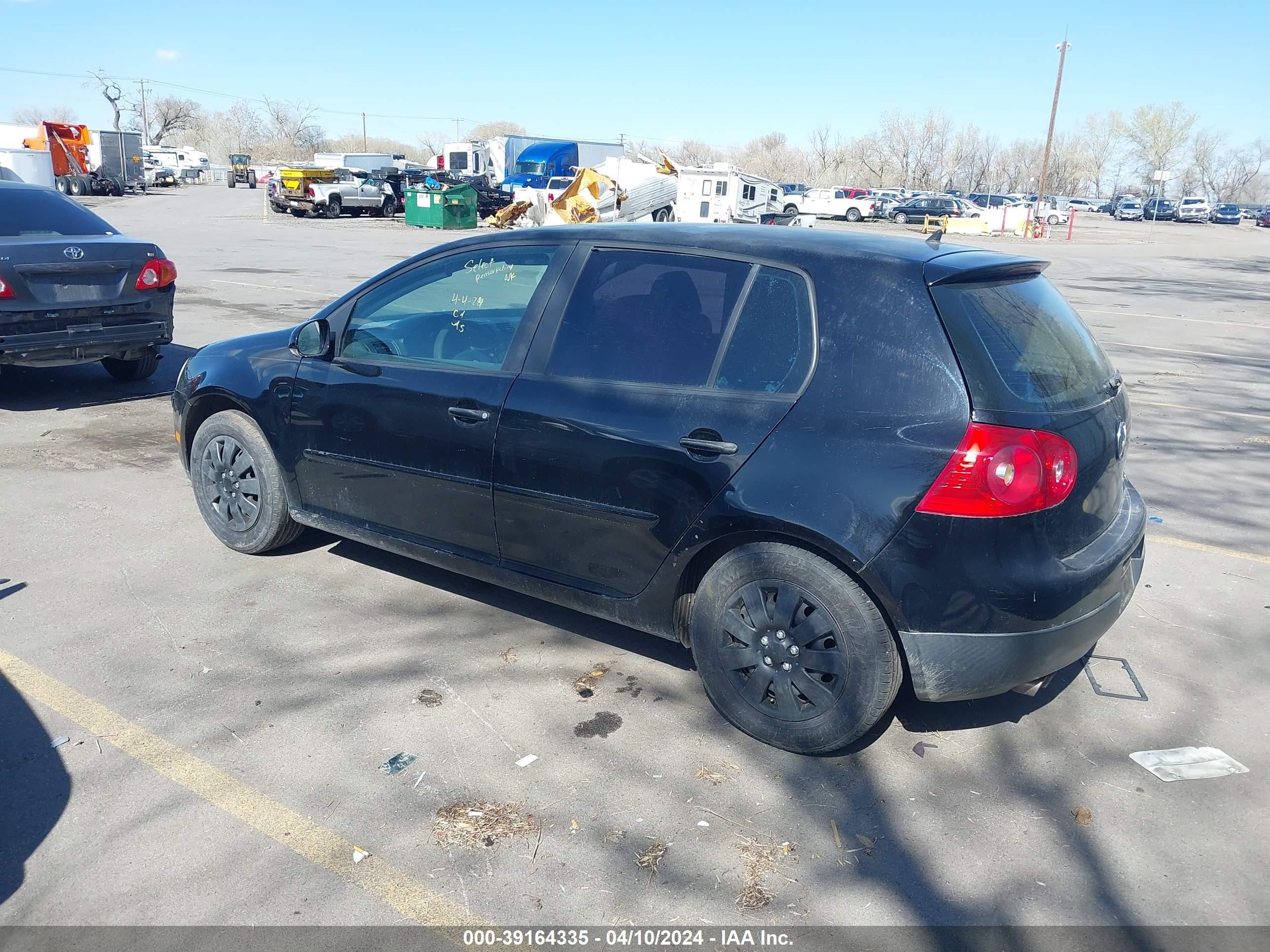 Photo 2 VIN: WVWDR71K57W277041 - VOLKSWAGEN GOLF 