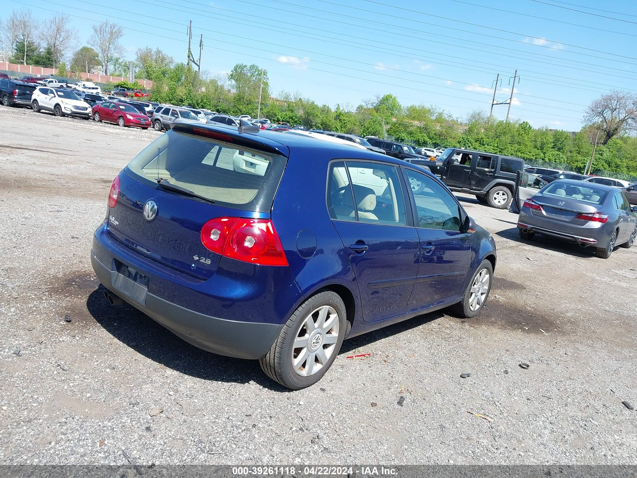 Photo 3 VIN: WVWDR71K66W197911 - VOLKSWAGEN GOLF 