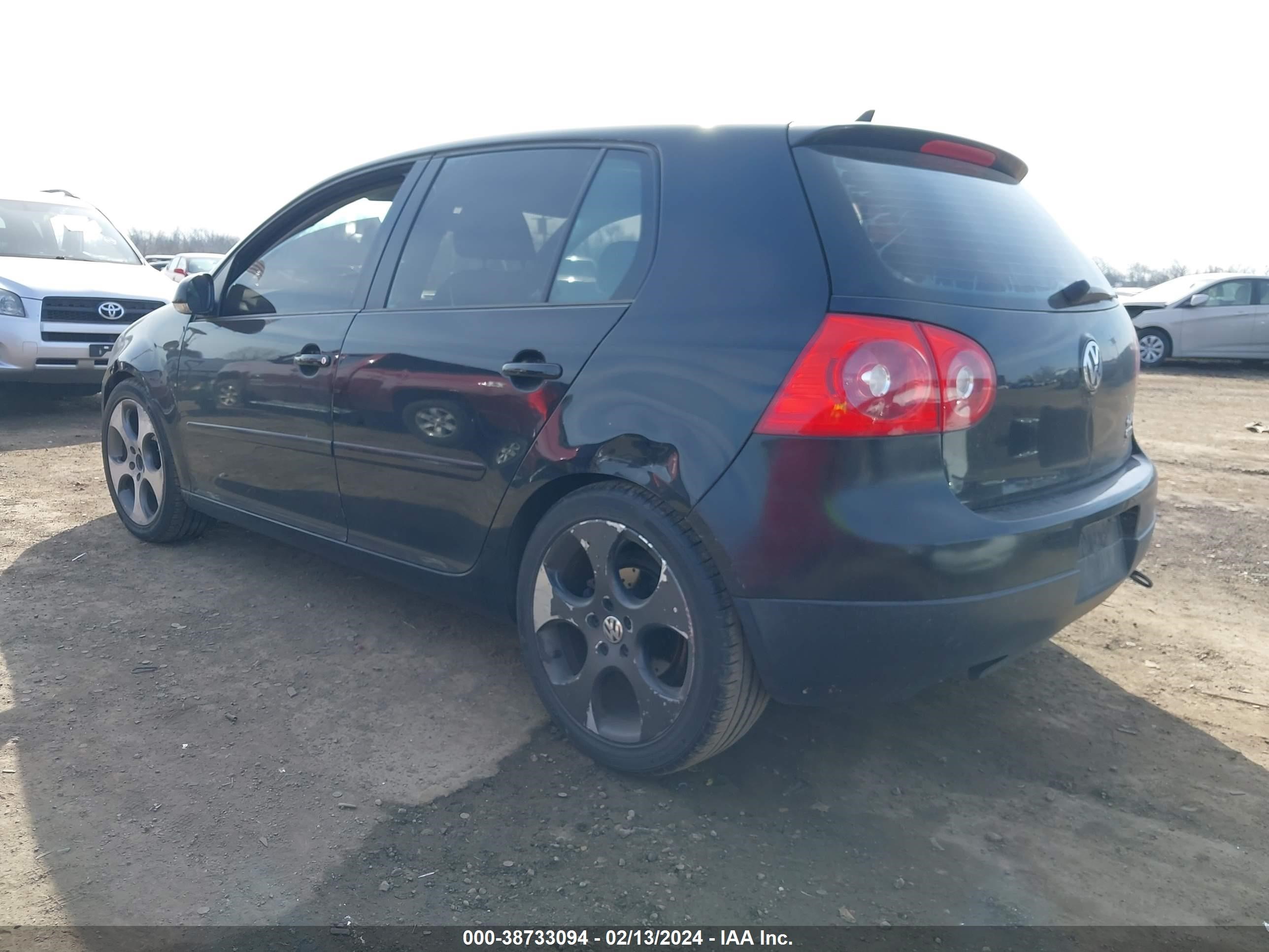 Photo 2 VIN: WVWDR71KX7W051786 - VOLKSWAGEN GOLF 