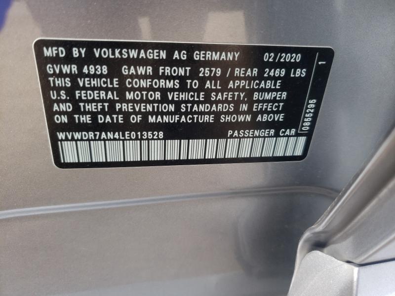 Photo 9 VIN: WVWDR7AN4LE013528 - VOLKSWAGEN ARTEON SEL 