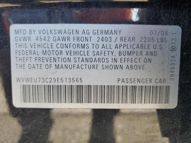 Photo 11 VIN: WVWEU73C29E513565 - VOLKSWAGEN CC 