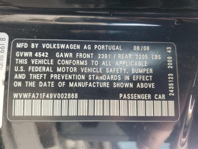 Photo 11 VIN: WVWFA71F49V002868 - VOLKSWAGEN EOS 