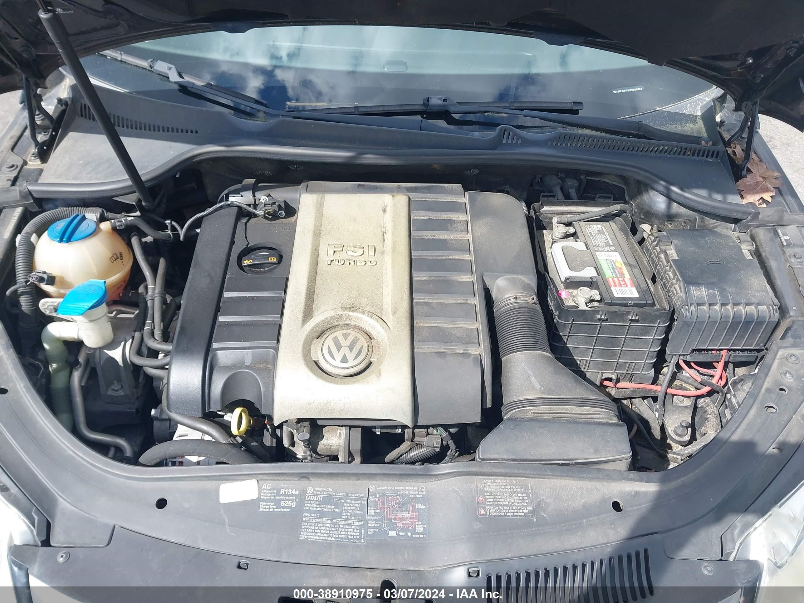 Photo 9 VIN: WVWFA71FX8V004204 - VOLKSWAGEN EOS 