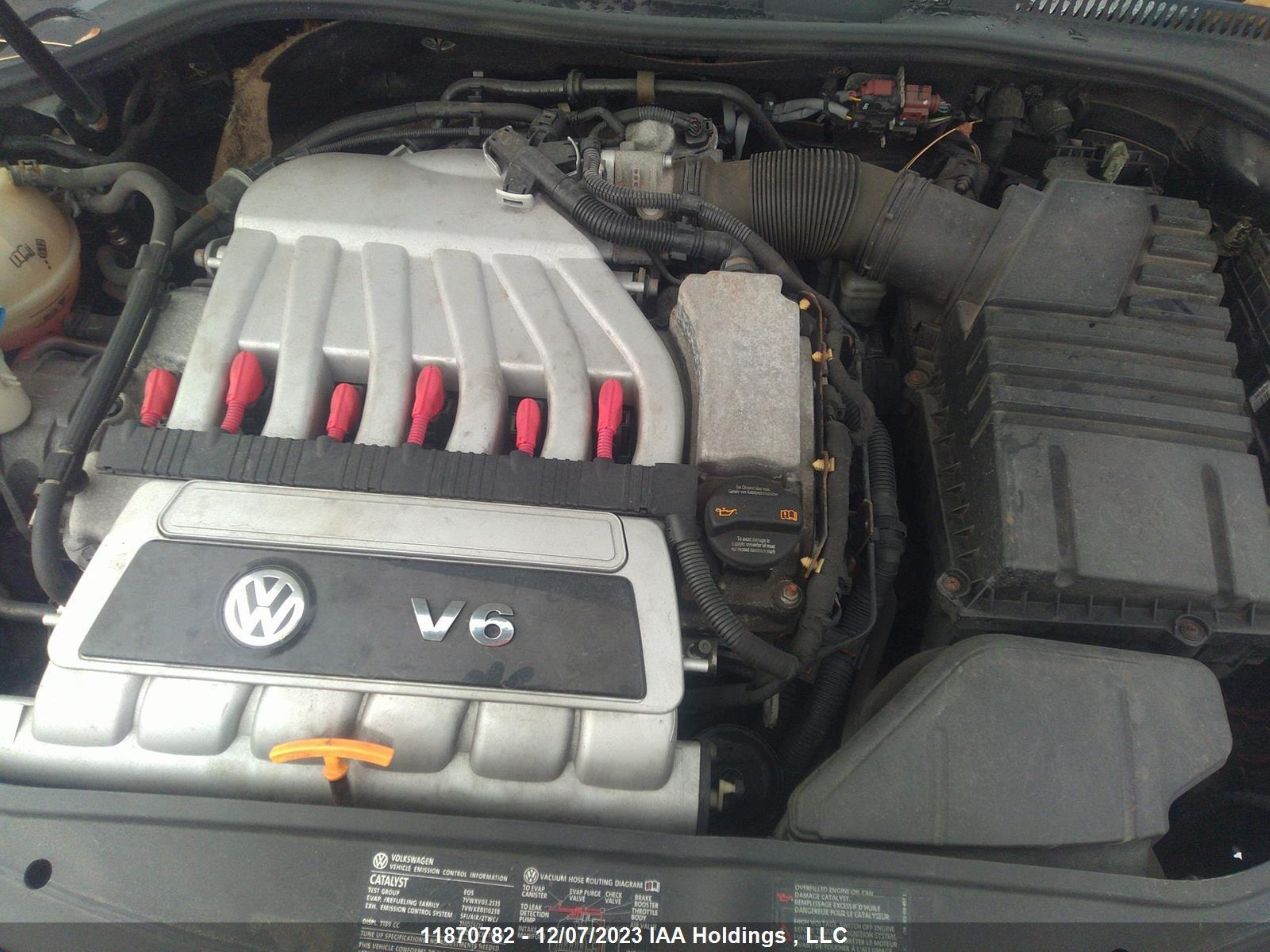 Photo 9 VIN: WVWFB71F47V024038 - VOLKSWAGEN EOS 