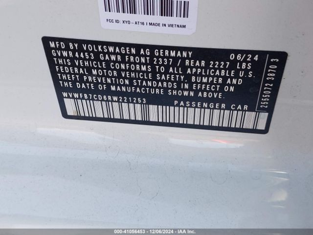 Photo 8 VIN: WVWFB7CD6RW221253 - VOLKSWAGEN GOLF R 