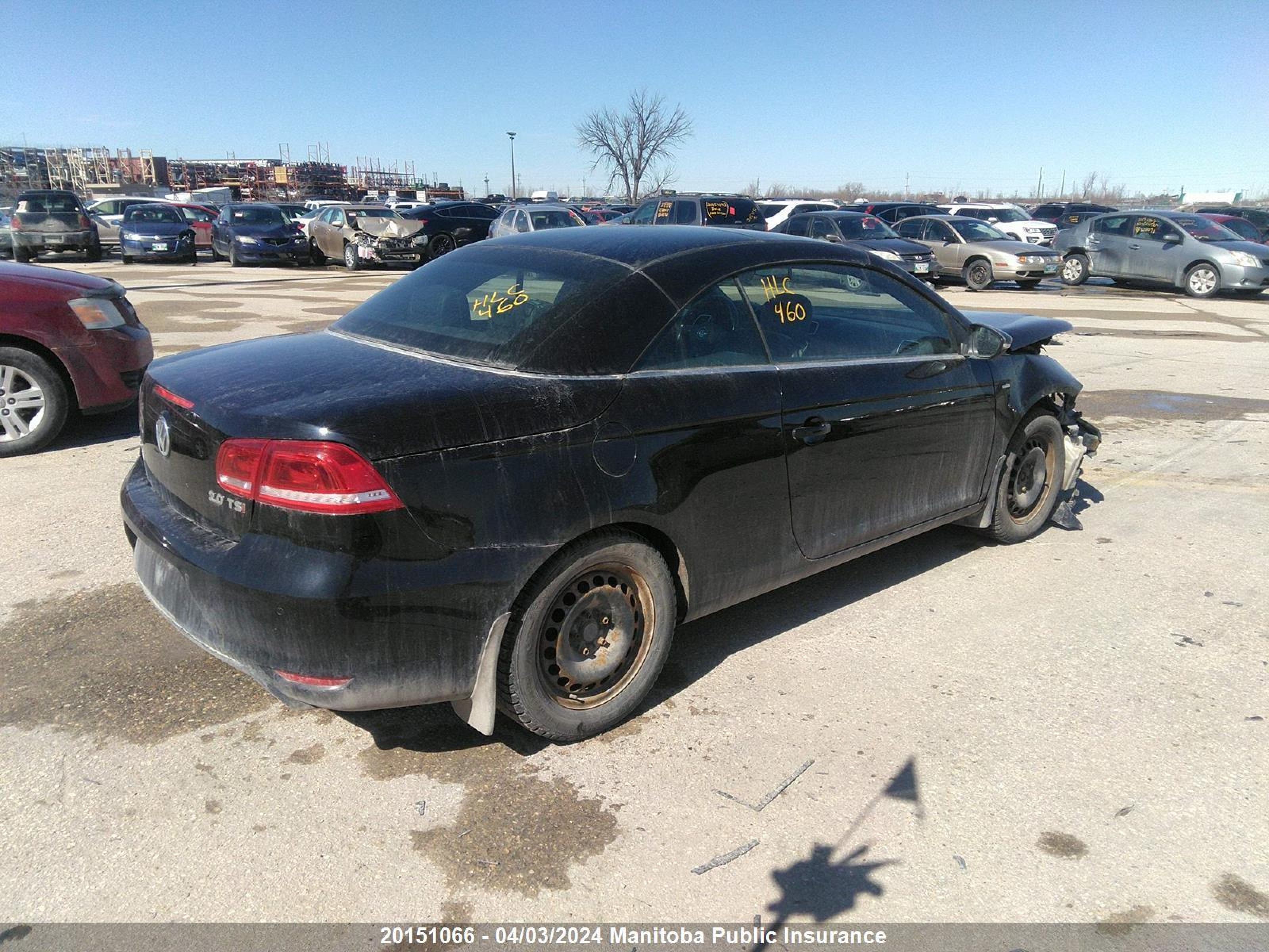 Photo 3 VIN: WVWFD8AH3FV005397 - VOLKSWAGEN EOS 