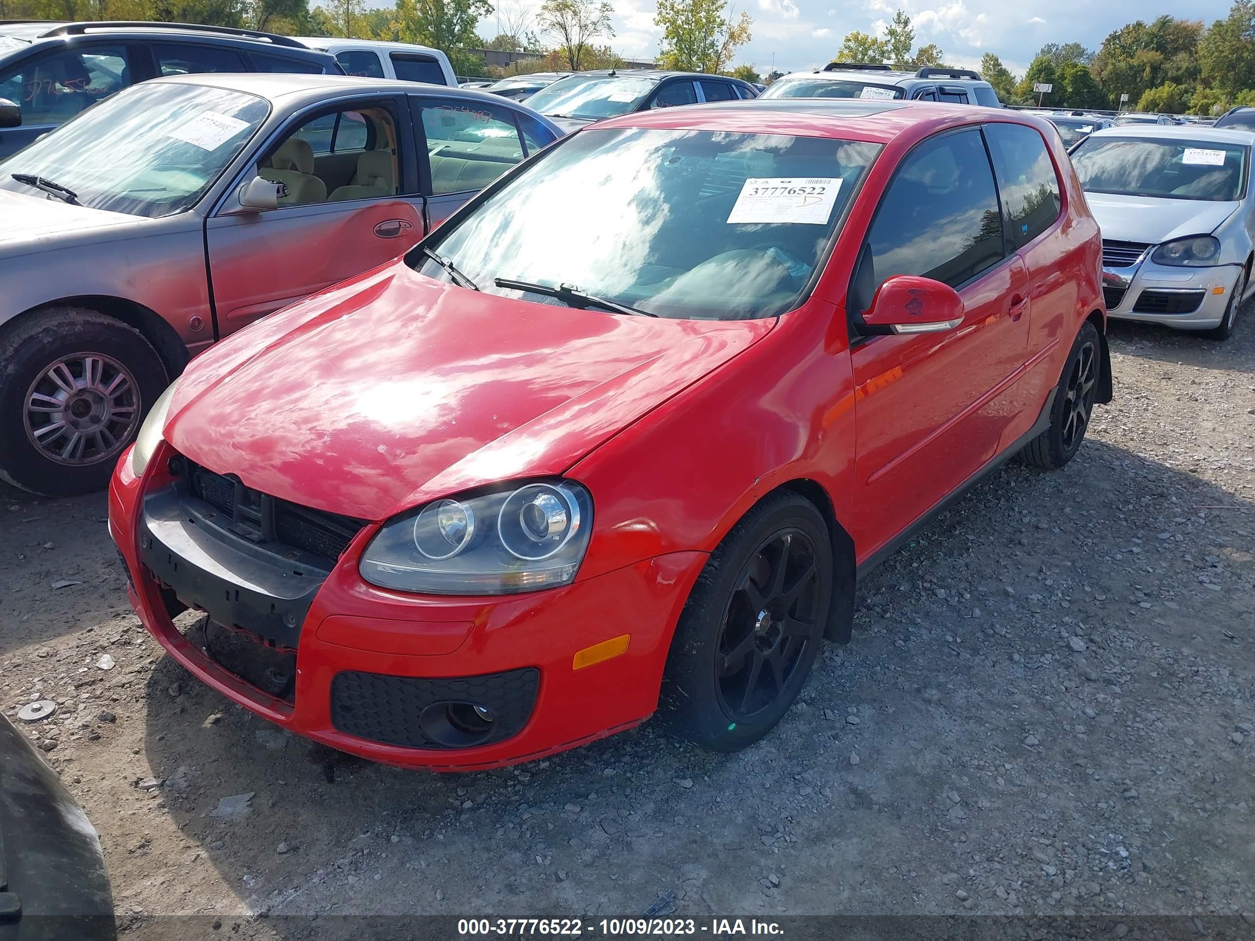 Photo 1 VIN: WVWFV71K19W099961 - VOLKSWAGEN GTI 