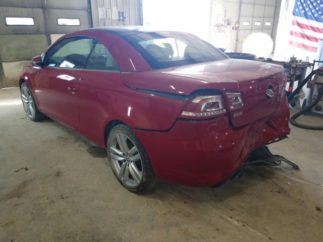 Photo 2 VIN: WVWFW8AH2EV001527 - VOLKSWAGEN EOS LUX 