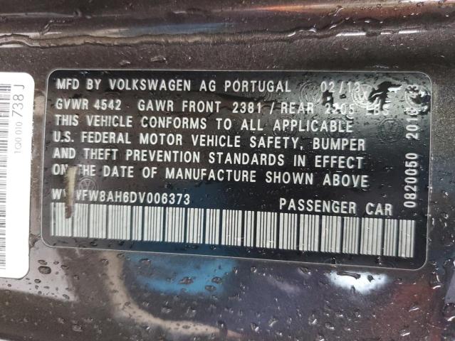 Photo 11 VIN: WVWFW8AH6DV006373 - VOLKSWAGEN EOS 