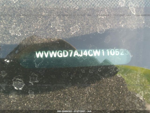 Photo 8 VIN: WVWGD7AJ4CW110523 - VOLKSWAGEN GTI 