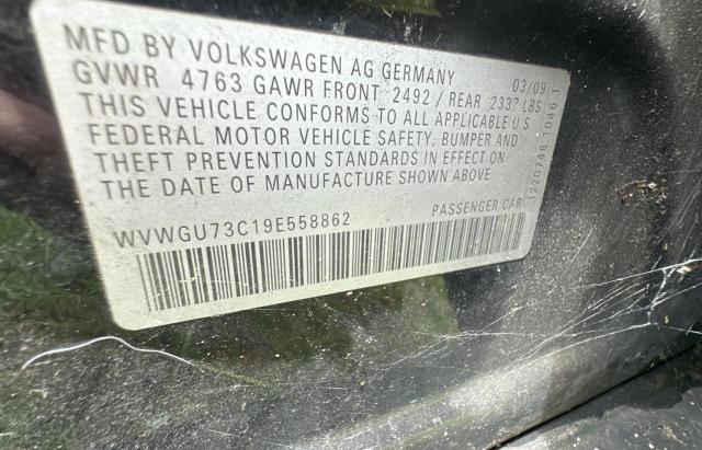 Photo 9 VIN: WVWGU73C19E558862 - VOLKSWAGEN CC VR6 4MO 