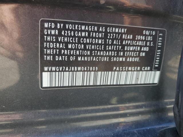 Photo 11 VIN: WVWGV7AJ8BW047809 - VOLKSWAGEN GTI 