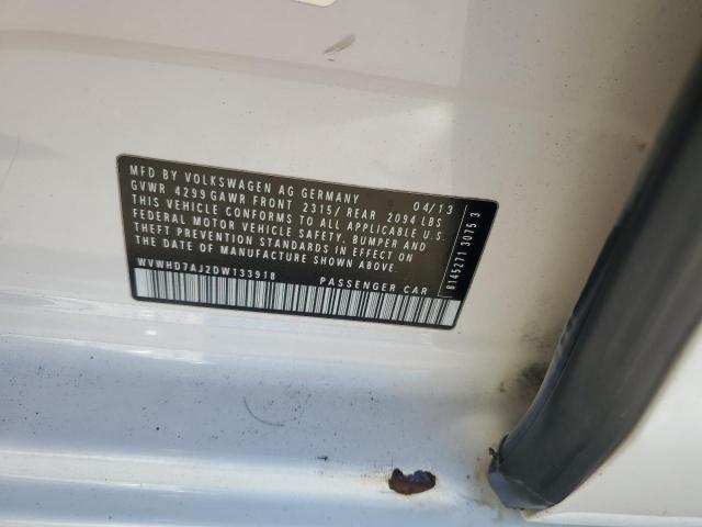 Photo 11 VIN: WVWHD7AJ2DW133918 - VOLKSWAGEN GTI 