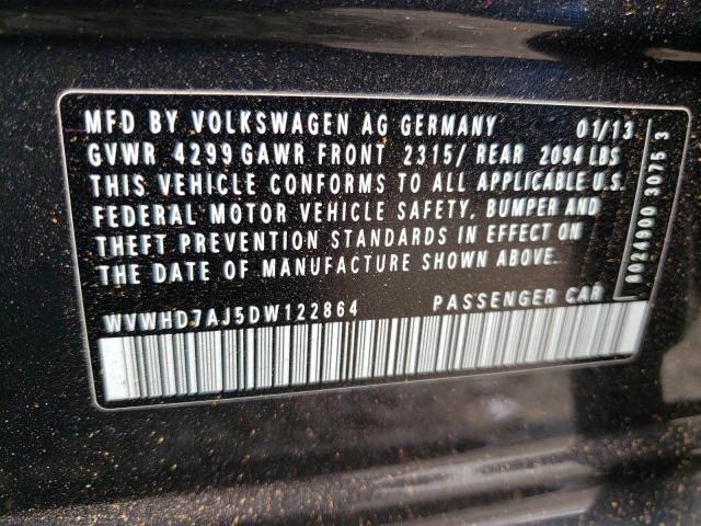 Photo 11 VIN: WVWHD7AJ5DW122864 - VOLKSWAGEN GTI 