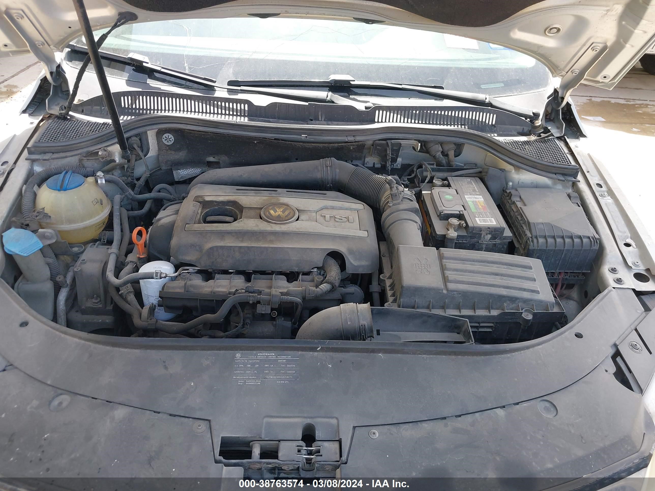 Photo 9 VIN: WVWHL73C09E530638 - VOLKSWAGEN PASSAT 