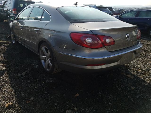 Photo 2 VIN: WVWHP7AN8BE707919 - VOLKSWAGEN CC LUXURY 