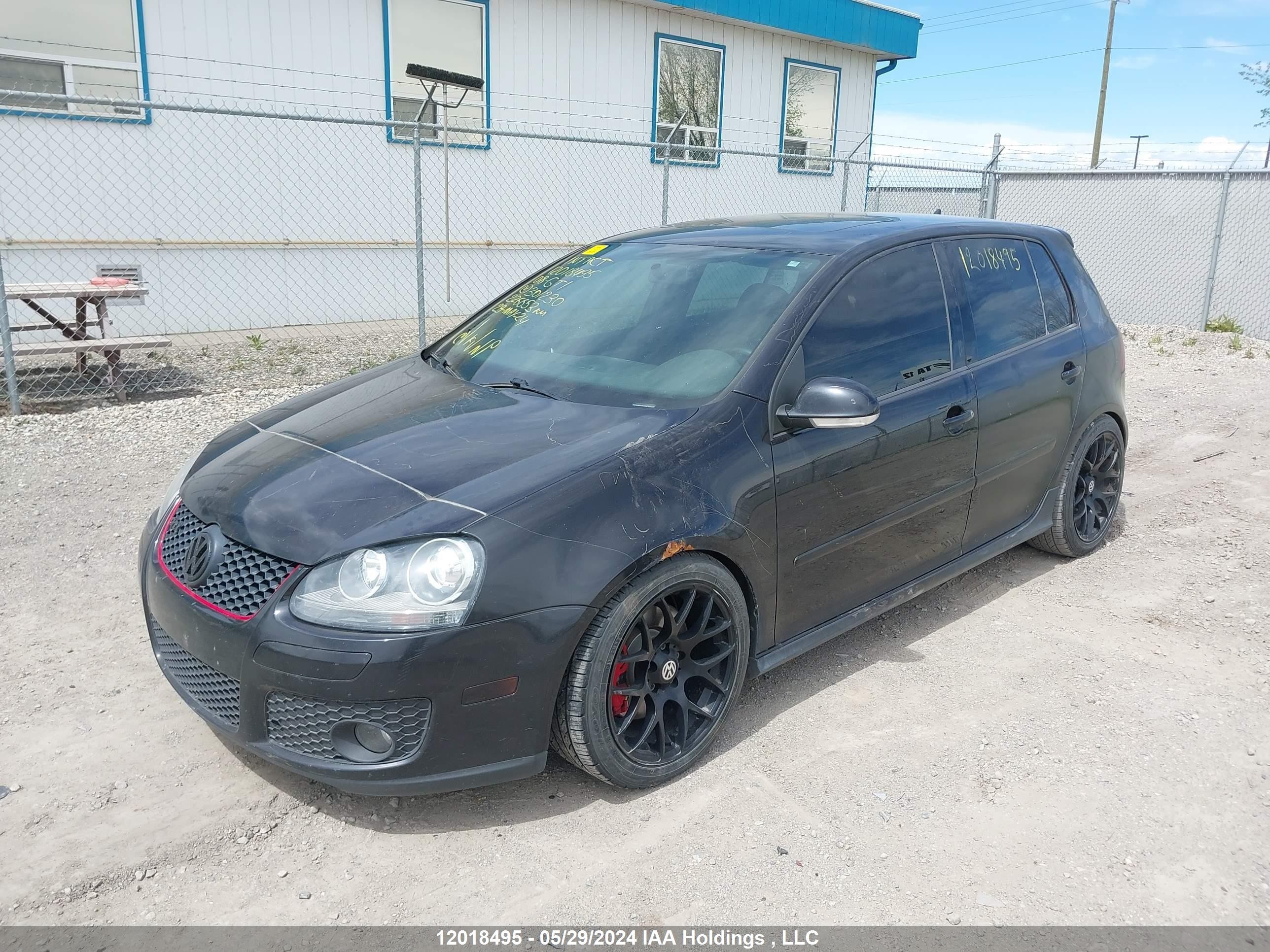 Photo 1 VIN: WVWHV71K08W301230 - VOLKSWAGEN GTI 