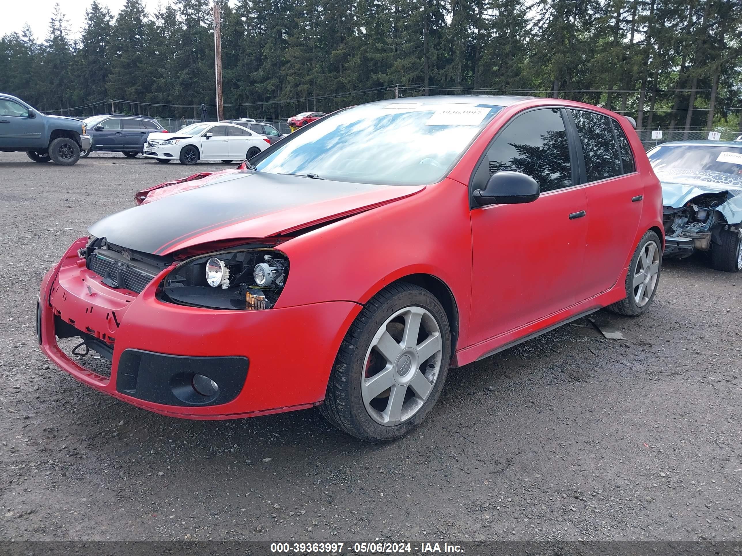 Photo 1 VIN: WVWHV71K38W092968 - VOLKSWAGEN GTI 