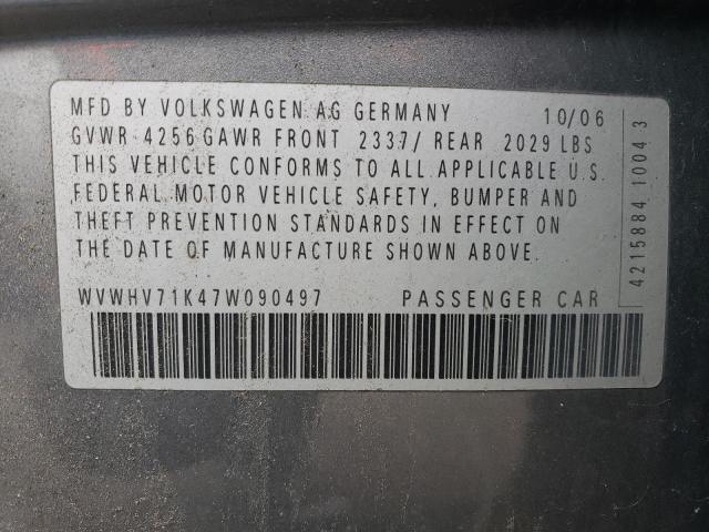 Photo 11 VIN: WVWHV71K47W090497 - VOLKSWAGEN GTI 