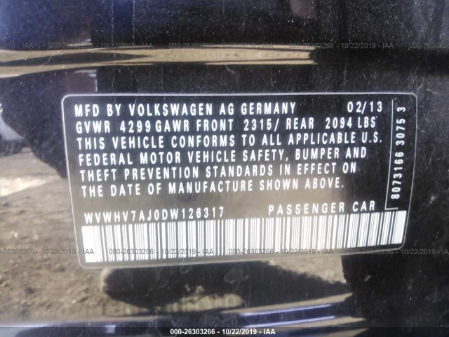 Photo 8 VIN: WVWHV7AJ0DW126317 - VOLKSWAGEN GTI 