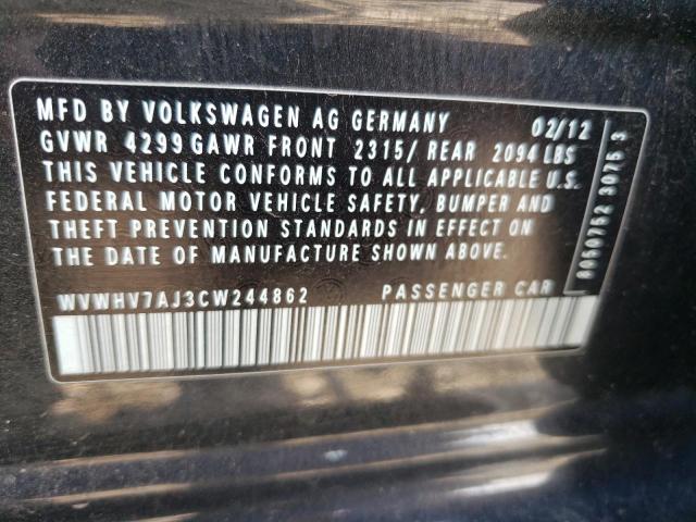 Photo 11 VIN: WVWHV7AJ3CW244862 - VOLKSWAGEN GTI 