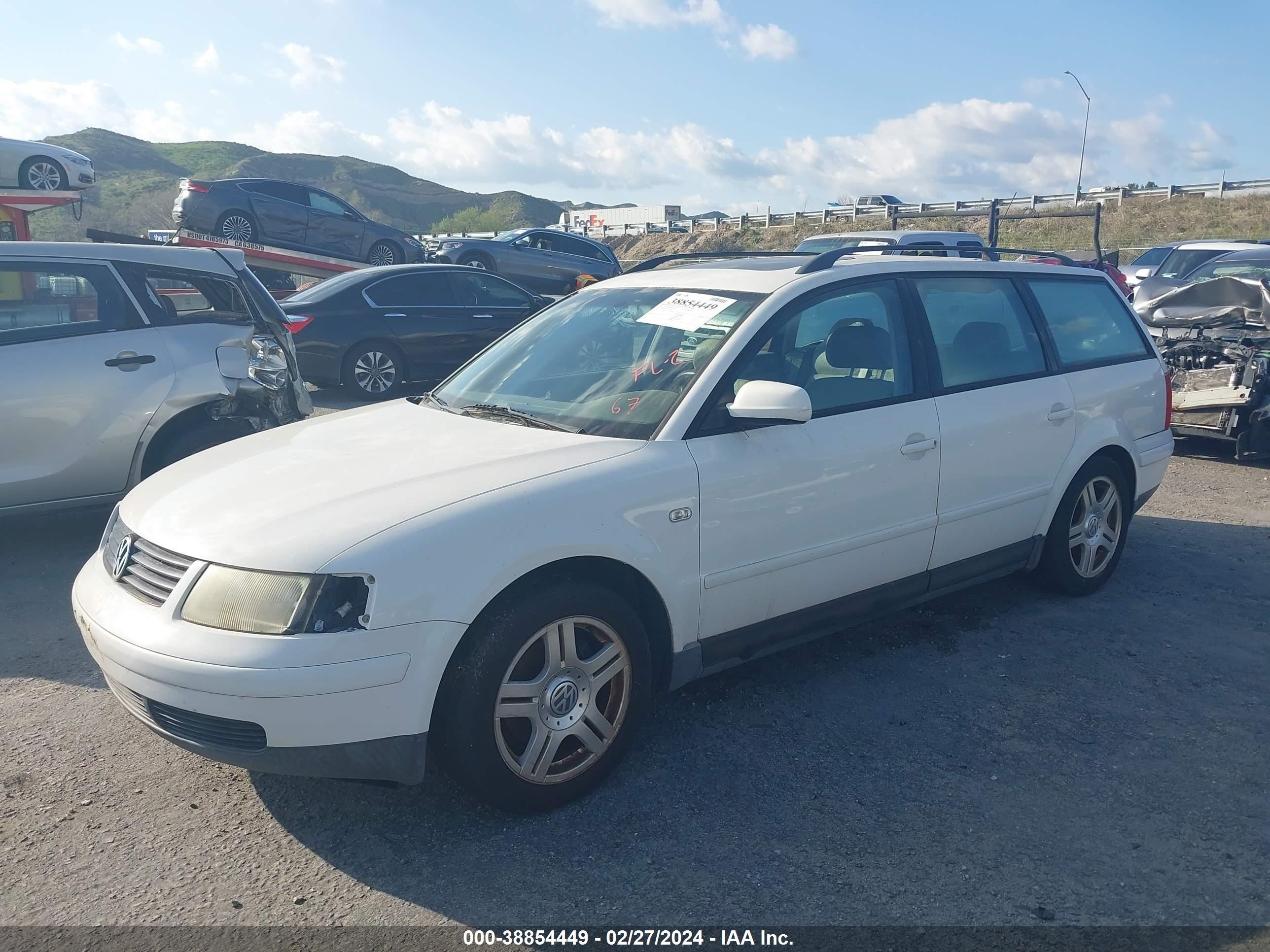 Photo 1 VIN: WVWJH63B11E037883 - VOLKSWAGEN PASSAT 