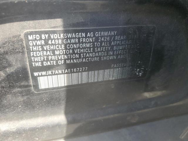 Photo 11 VIN: WVWJK7AN1AE167277 - VOLKSWAGEN PASSAT 